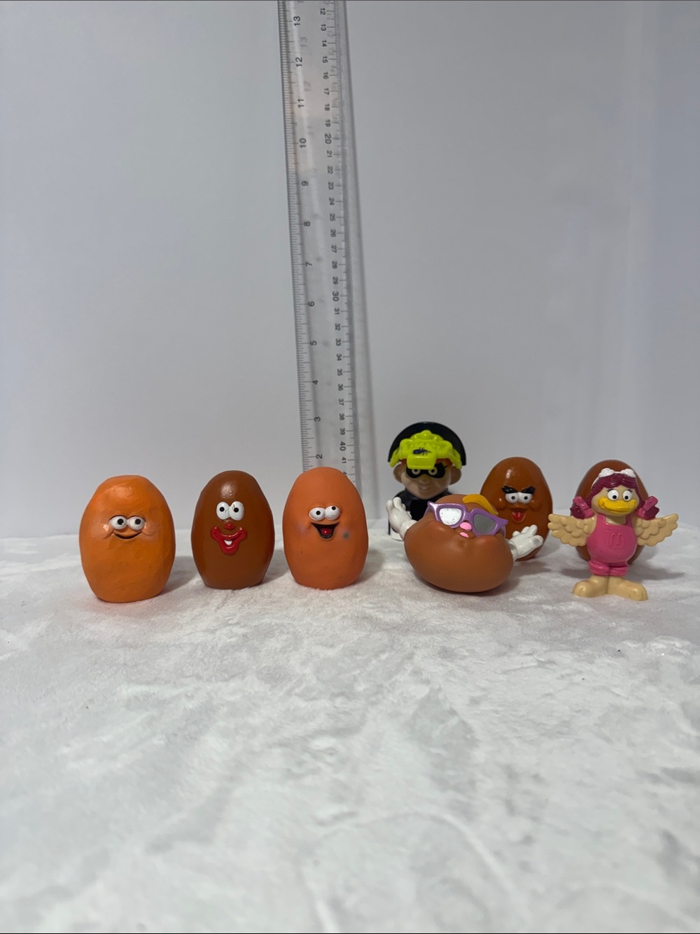 McDonald's Happy Meal McNugget Nugget Buddies Lot Of 7 piece Halloween vintage